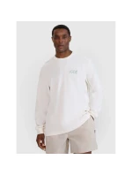 Pánské tričko oversize s potiskem a dlouhým rukávem 4F 4FWSS25TLONM390-11S pánské