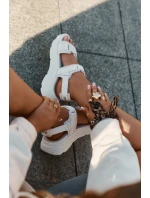 Dámské Sportovní Sandály Na Platformě Big Star model 21693771 Béžové - Big Star Shoes Dámské Sportovní Sandály Na Platformě Big Star model 21693771 Béžové - Big Star Shoes