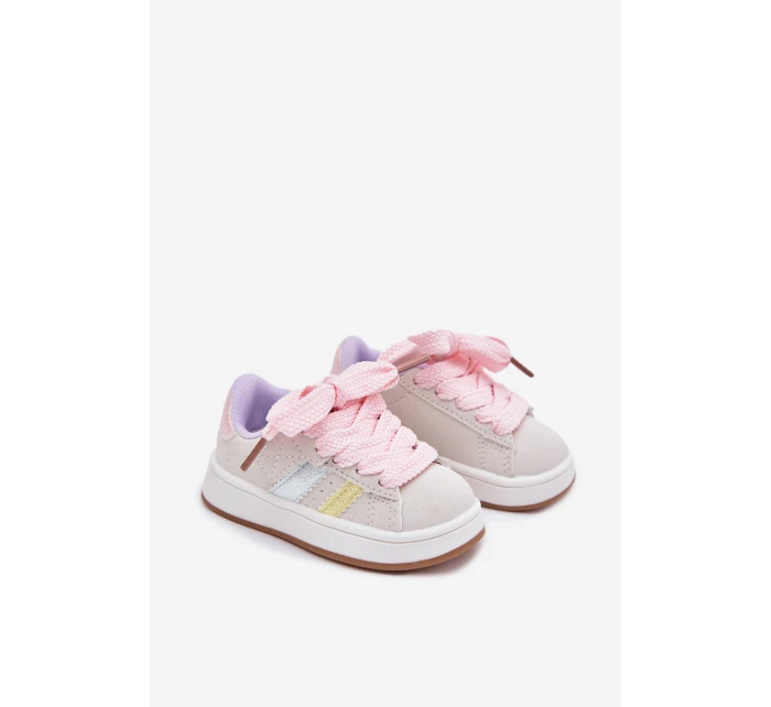 Sportovní boty dětské sneakers na suchý zip multikolor Celyna Sportovní boty dětské sneakers na suchý zip multikolor Celyna