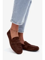 Ploché Tmavě hnědé model 21709145 - Boto Ploché Tmavě hnědé model 21709145 - Boto