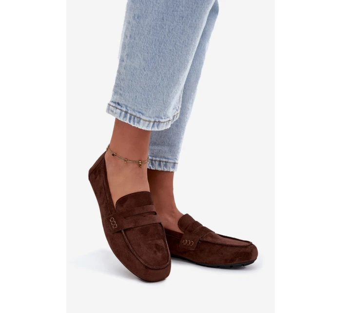 Ploché Tmavě hnědé model 21709145 - Boto Ploché Tmavě hnědé model 21709145 - Boto