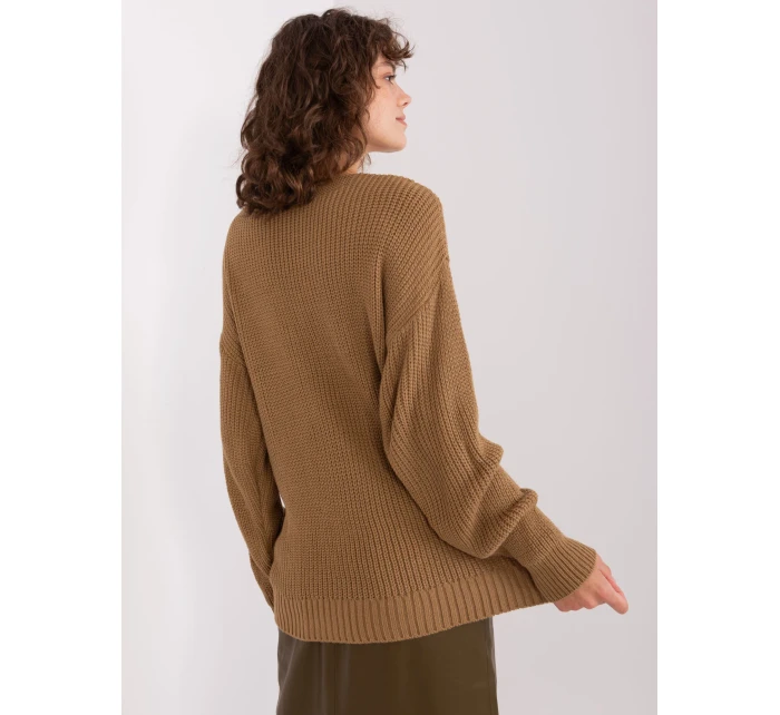 BA SW 8028 jumper.36P velbloud