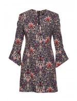 model 21296048 Šaty s potiskem a širokými manžetami model 1 - Moe