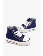 Dětské Vysoké Tenisky námořnická modrá Filemon