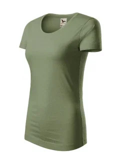 Origin (GOTS) tričko dámské khaki