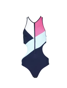 Jednodílné plavky UW0UW01429-616 tmavěmodrá - Tommy Hilfiger