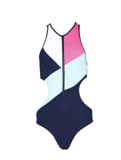 Jednodílné plavky UW0UW01429-616 tmavěmodrá - Tommy Hilfiger