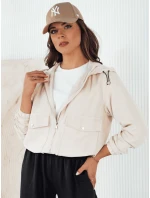 Dámská přechodná bunda BELIJ béžová FashionStreet TY4257 Dámská přechodná bunda BELIJ béžová FashionStreet TY4257