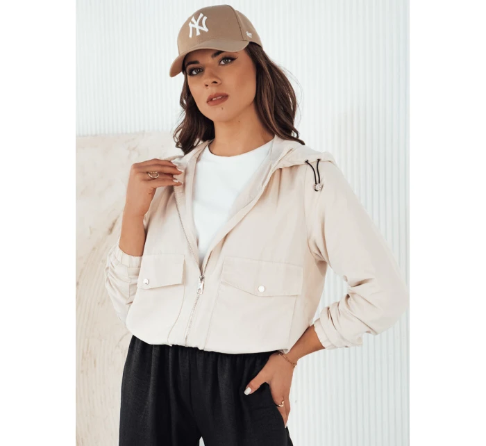 Dámská přechodná bunda BELIJ béžová FashionStreet TY4257 Dámská přechodná bunda BELIJ béžová FashionStreet TY4257