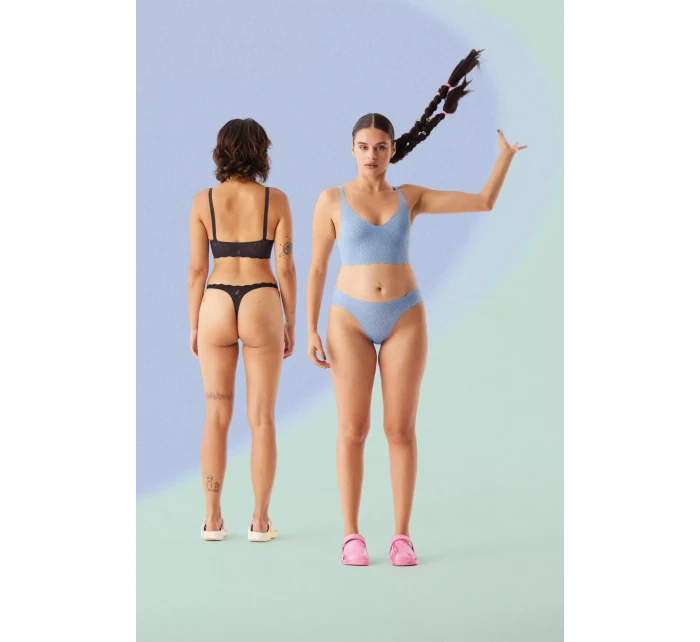 Dámská podprsenka ZERO Feel Bliss Top - BLACK - černá 0004 - SLOGGI