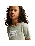 Dětské tričko Nike Sportswear, zelené, FZ5178 304