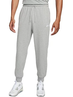 Pánské kalhoty Nike Club Knit Jogger, šedé, FQ4330 063, velikost XL