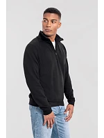 Iconic Premium Zip Neck Sweat Těžká mikina s 1/4 zipem model 22459605 black - Fruit of the Loom