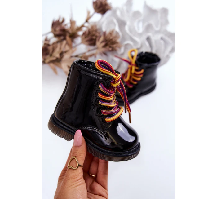 Dětské Boty Se Zipem Černá model 21575322 - Boto