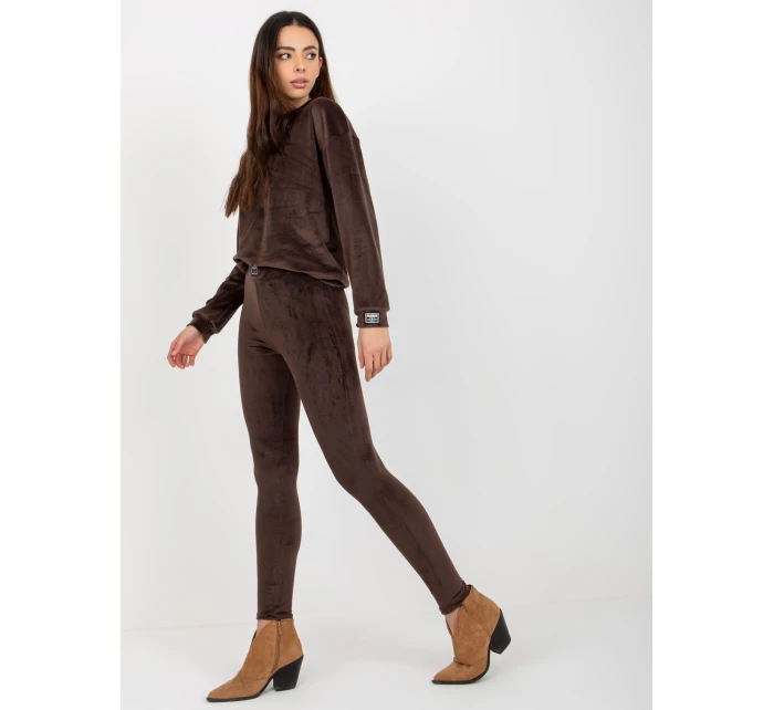 Komplet LK KMPL model 21480247 ciemny brązowy - FPrice Komplet LK KMPL model 21480247 ciemny brązowy - FPrice