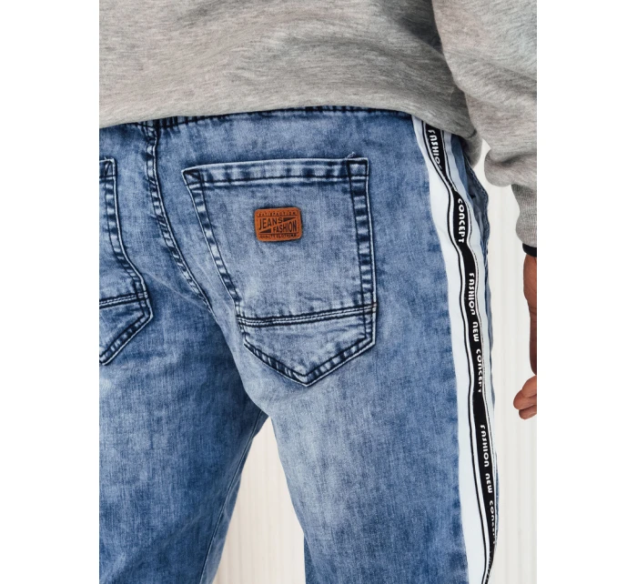 Pánské džínové kalhoty jogger modré FashionStreet UX4224