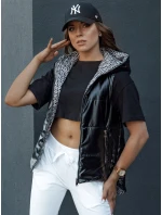Dámská prošívaná vesta ICONVEST černá FashionStreet TY4432