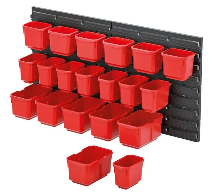 PRACOVNÍ STŮL SE SADOU 20 KONTEJNERŮ ORDERLINE KISTENBERG