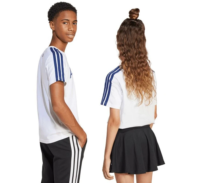 Dětské tričko adidas Codes Collegiate Graphic bílé JI6674 Dětské tričko adidas Codes Collegiate Graphic bílé JI6674