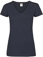 Fruit of the Loom Lady-Fit Valueweight V-Neck T Dámské tričko s výstřihem do V 16.1398 deep navy Fruit of the Loom Lady-Fit Valueweight V-Neck T Dámské tričko s výstřihem do V 16.1398 deep navy