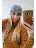 Dámská čepice Eliza dark model 18750859 - K-Fashion Dámská čepice Eliza dark model 18750859 - K-Fashion