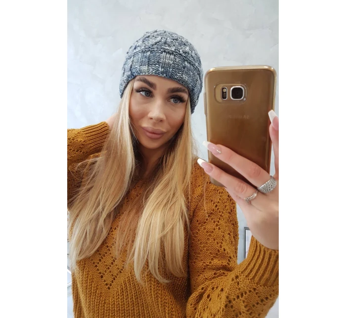 Dámská čepice Eliza dark model 18750859 - K-Fashion Dámská čepice Eliza dark model 18750859 - K-Fashion