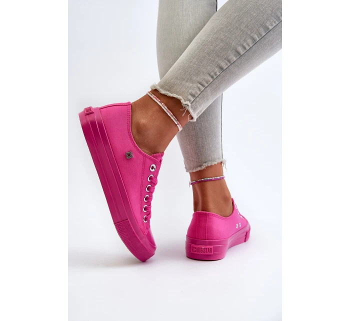 Klasické dámské tenisky Big Star NN274290 Fuksie Klasické dámské tenisky Big Star NN274290 Fuksie