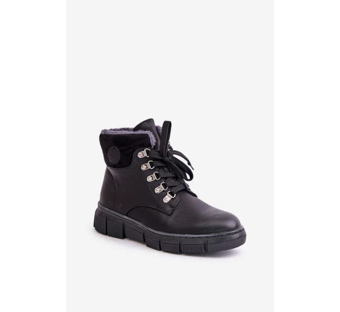 Dámské Zateplené Boty Na Zip Černé Mevanisa Dámské Zateplené Boty Na Zip Černé Mevanisa