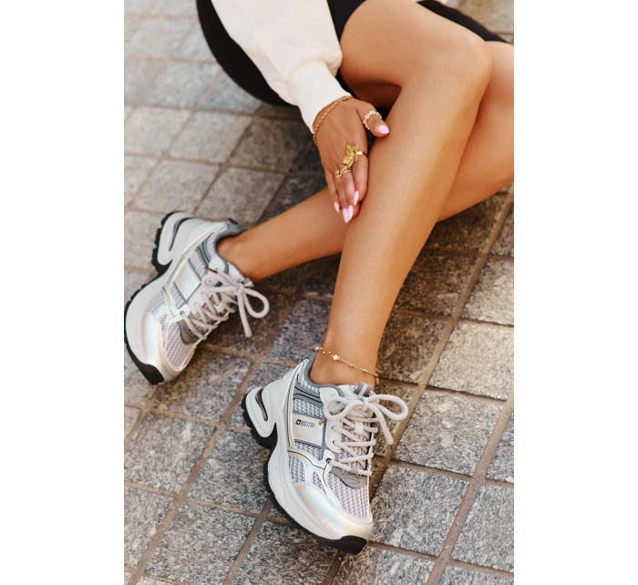 Dámské Tenisky Big Star RR274A193 Šedé Dámské Tenisky Big Star RR274A193 Šedé