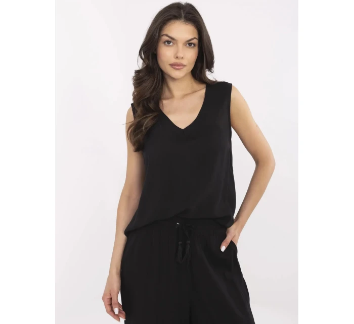 Bluzka model 21057835 czarny - FPrice Bluzka model 21057835 czarny - FPrice