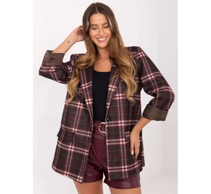 Marynarka IT MA model 21418042 brązowy - FPrice