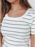 Pruhované mini šaty LINELLA white FashionStreet EY2582 Pruhované mini šaty LINELLA white FashionStreet EY2582