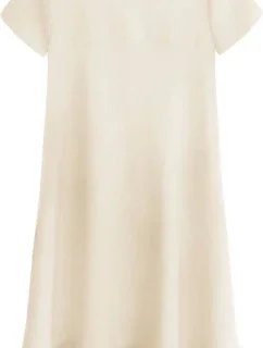 Béžové trapézové šaty model 7739808 - INPRESS