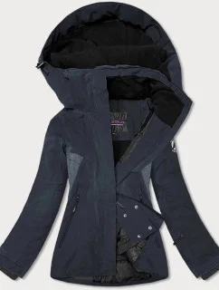 DAMSKA KURTKA ZIMOWA Z  CZARNA model 21243660 - JUSTPLAY