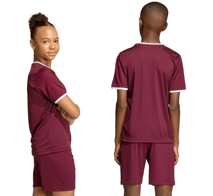 Dětský dres adidas Entrada 26 Jersey bordó JZ2530 Dětský dres adidas Entrada 26 Jersey bordó JZ2530