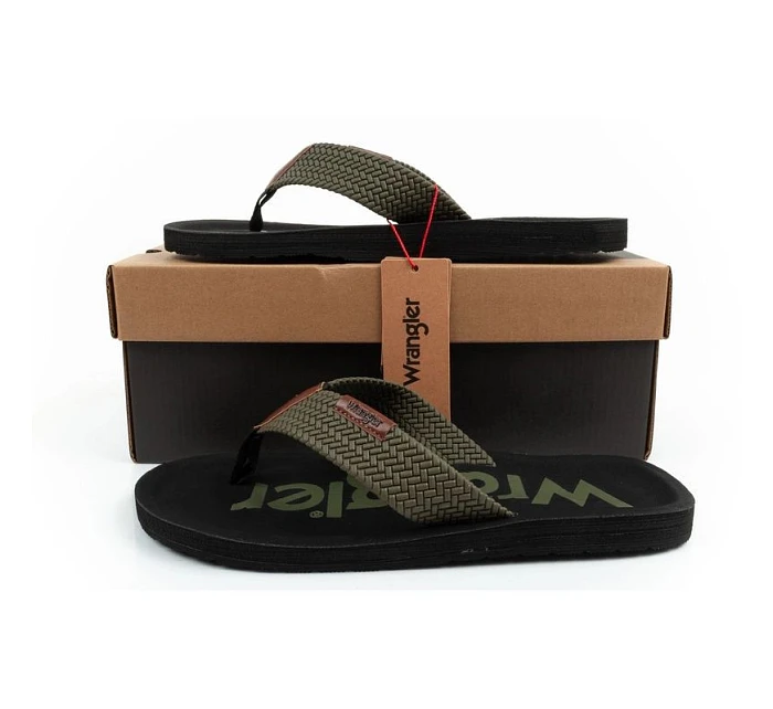 Pánské žabky Wrangler zelené žabky model 22088691 - Hikvision Pánské žabky Wrangler zelené žabky model 22088691 - Hikvision