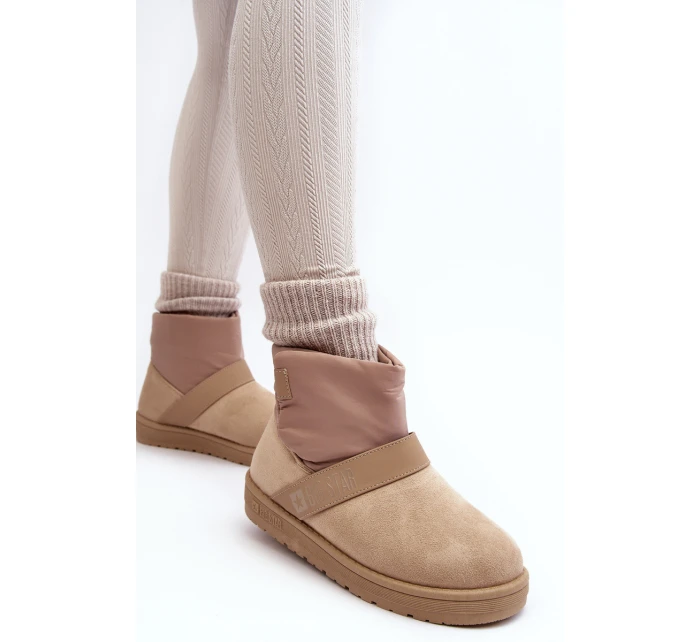 Sněhové Boty Na Platformě Bežové Big Star model 21637073 - Big Star Shoes Sněhové Boty Na Platformě Bežové Big Star model 21637073 - Big Star Shoes