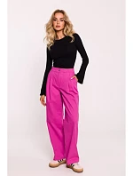 M799 Široké kalhoty - růžové