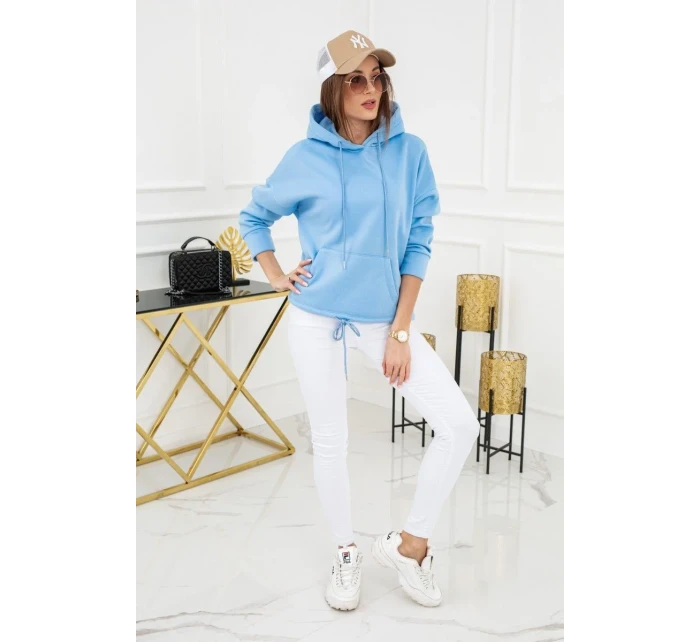 Mikina Noemi WJ8890 Baby Blue - Vittoria Ventini Mikina Noemi WJ8890 Baby Blue - Vittoria Ventini