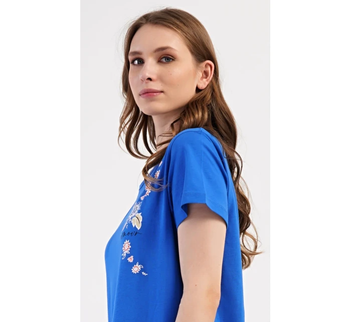 Dámské domácí šaty s krátkým rukávem model 21154989 - Vienetta