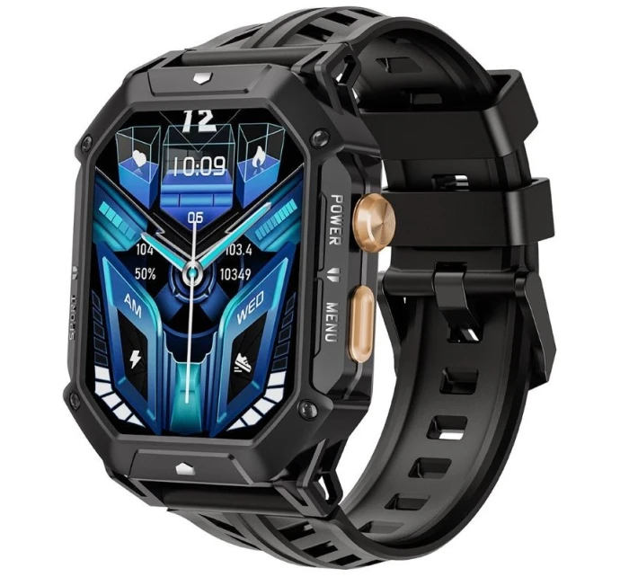 Pánské chytré hodinky Rubicon RNCF24-1 BLACK Pánské chytré hodinky Rubicon RNCF24-1 BLACK