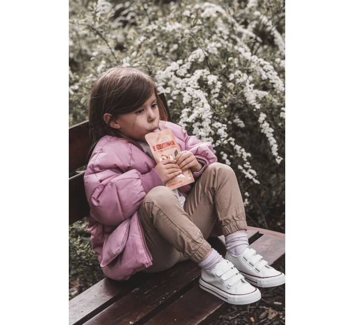 Dětské Kůže tenisky se suchým zipem Bílé Foster