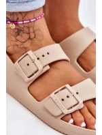 Dámské lehké sandály Big Star LL274746 Béžové Dámské lehké sandály Big Star LL274746 Béžové