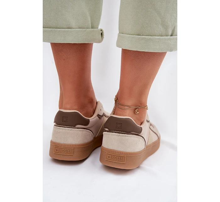 Dámské tenisky Big Star model 22042617 Béžové - Big Star Shoes Dámské tenisky Big Star model 22042617 Béžové - Big Star Shoes