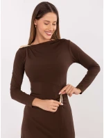 Šaty IT SK 21900.00 hnědá Šaty IT SK 21900.00 hnědá