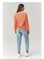 Svetr na zapínání  model 223256 Makadamia