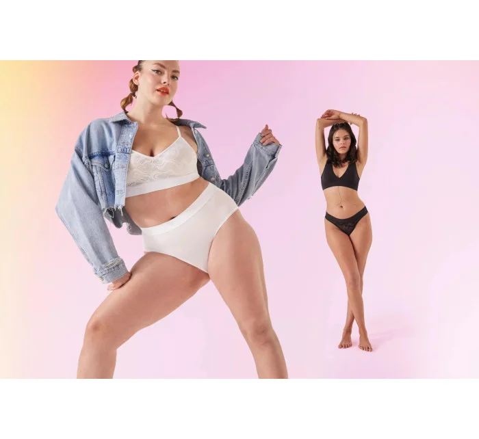 Dámská podprsenka Allround Bralette - BLACK - černá 0004 - SLOGGI