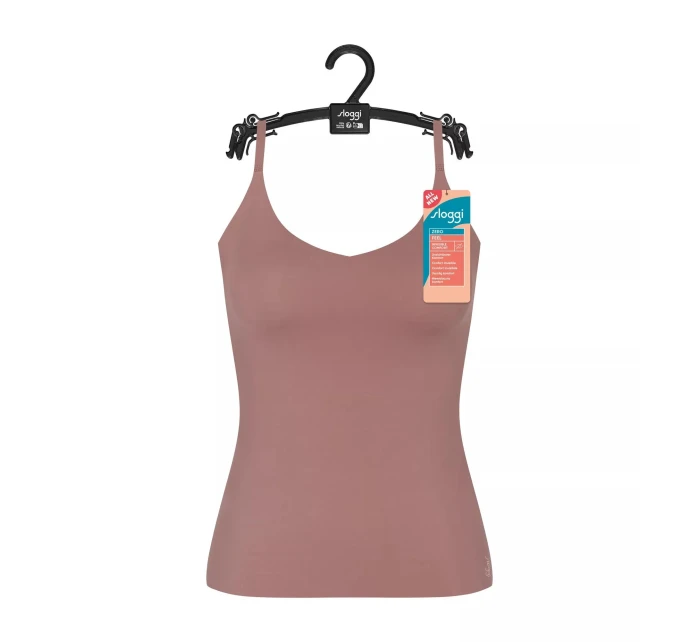 sloggi ZERO Feel 2.0 Spaghetti Top - BROWN - SLOGGI BROWN - SLOGGI sloggi ZERO Feel 2.0 Spaghetti Top - BROWN - SLOGGI BROWN - SLOGGI