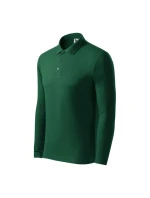 Malfini Pique Polo LS M MLI-221D3 tmavě zelená polokošile Malfini Pique Polo LS M MLI-221D3 tmavě zelená polokošile