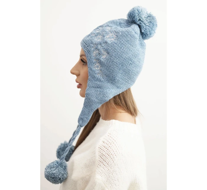 Dámská ušanka Emma K343 denim Dámská ušanka Emma K343 denim